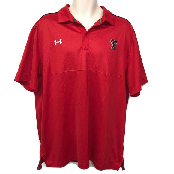 Under Armour Other - TEXAS TECH RED RAIDERS Under Armour Heat Gear 2XL